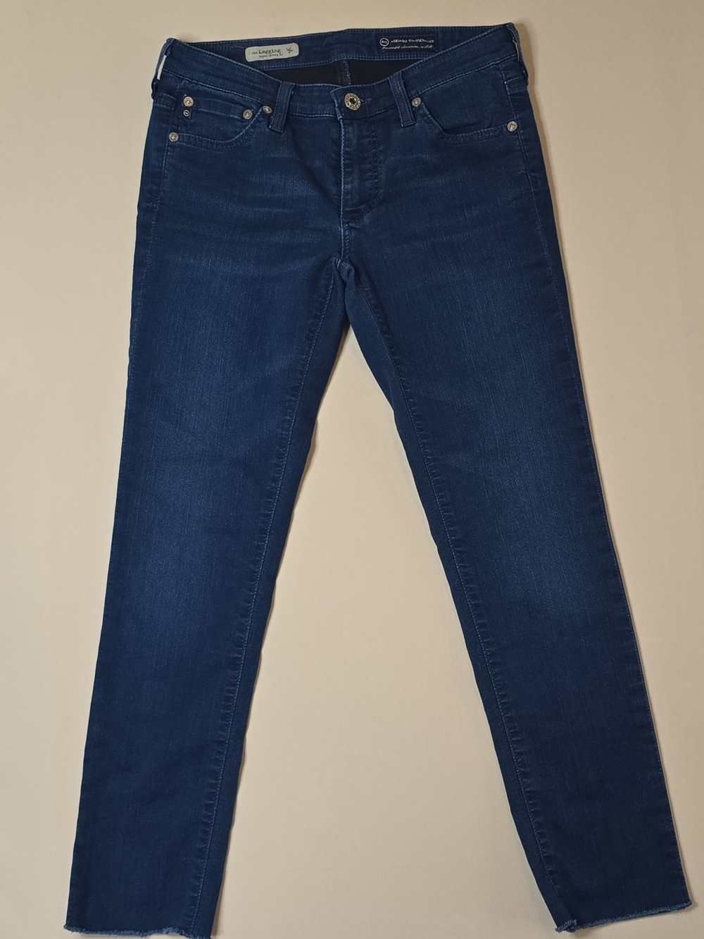 Ag Adriano Goldschmied Women's Skinny Jeans in Dark Blue Indigo Sz‎ 26R
